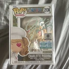 Funko Pop! Animation One Piece Charlotte Pudding 2136 Autographed Figure