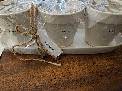 Rae Dunn  Planters Set of 3