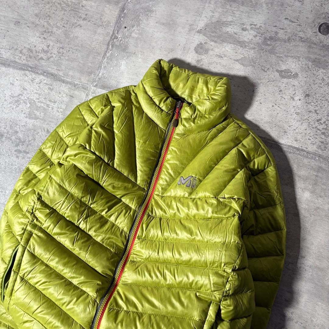 MILLET down jacket with drawcord fluorescent lime… - image 3