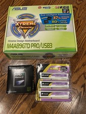 ASUS M4A89GTD PRO/USB3 Motherboard + 6GB Ram + Phenom II X2 3.2GHZ Dual Core CPU