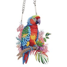 AiYuanzsh Animal Parrot DIY Acrylic Diamond Art Painting Onesize, A