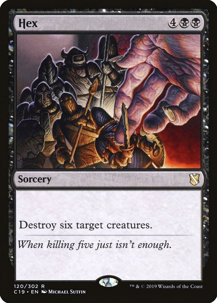 NM - Hex C19 - 120 Commander 2019