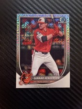 2025 Bowman Gunnar Henderson Bowman Chrome Mojo Orioles #2