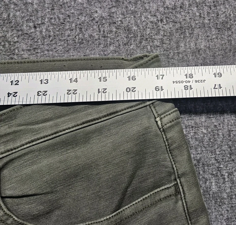 Calça casual masculina 34x32 verde oliva 7 diamantes geração 5 bolso - Imagem 4 de 4