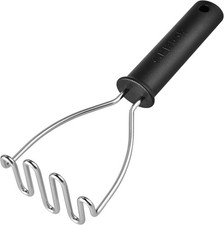 Potato Masher - Stainless Steel Wire Kitchen Tool for Mashing Vegetable, Food...