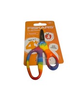 Fiskars 5 quot Pointed Kids Scissor Ages 4-7, Rainbow