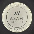 1oz Silver Round - Asahi Refining -  .999 Fine Silver  - Bullion