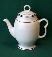 CAFFETTIERA VINTAGE PAGNOSSIN IRONSTONE TREVISO IN PORCELLANA ANNI 70. KK40