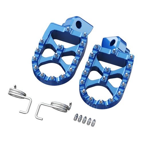 CNC Foot Pegs Rests Pedals Footrest For Yamaha YZ85 YZ125 YZ250 YZ250F 2002-2023 - Picture 12 of 14