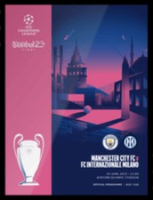 2023 Champions League Final Programme:- Manchester City v Inter Milan