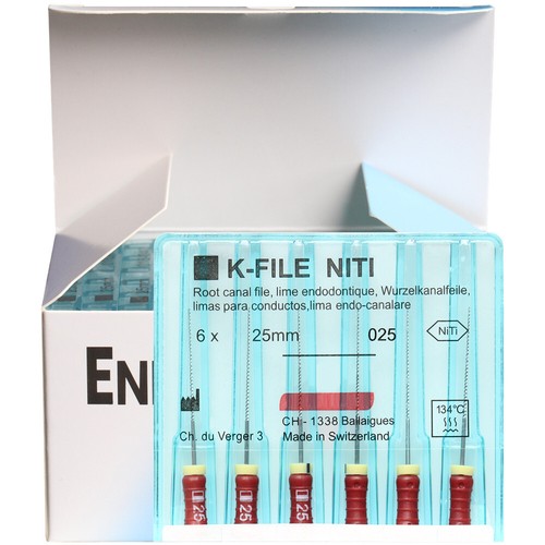 10 Packs Dental K-FILE NITIFLEX NiTi Flexible Endodontic ENDO Root Canal K Files - Picture 22 of 29