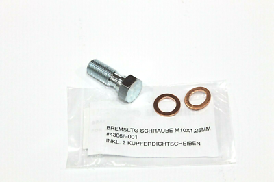 KAWASAKI Bremsleitungsbolzen Für Z400-Z650-Z900-Z1000 43066-001 | eBay