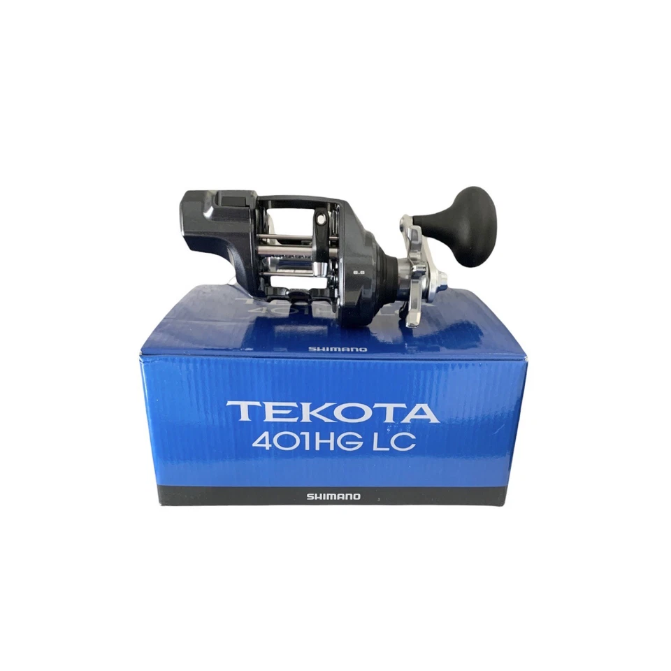 Shimano Tekota 401 HGLCA 6.6:1 Line Counter Casting Reel | TEK401HGLCA - Image 2 of 4