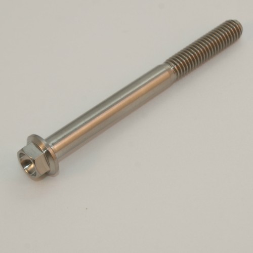 Perno de brida de cabeza hexagonal M6 TITANIUM Ti 10 15 20 25 30 35 40 45 50 55 60 65 70 75 80 - Imagen 17 de 19