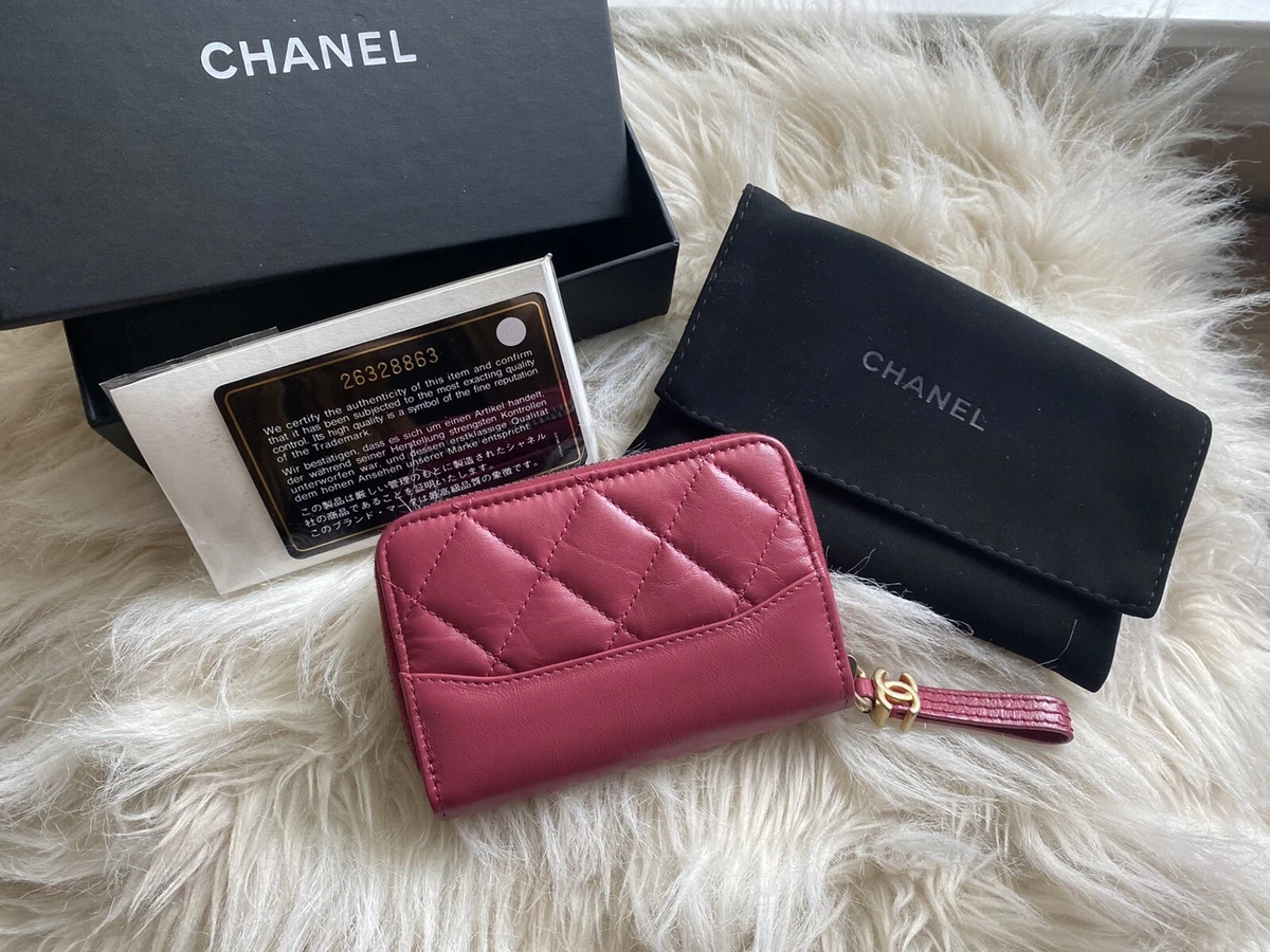 chanel wallet zipper