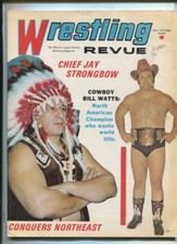Wrestling Revue Vol.13 #5 May 1972 Chief Jay Strongbow Bill Watts  MBX57