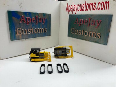 matchbox no 64 catapillar bulldozer 2 sets of tracks (DOZERS NOT INCLUDED)