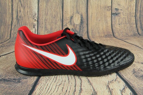 NEW Nike Mens' MagistaX Ola II IC Indoor Soccer Shoe Black/Red 844409-061 SZ 7 - Picture 9 of 12