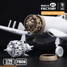 MAGIC FACTORY 7506 1/48 P&W R2800 (versión en avión) para 5001 F4U-1A/2