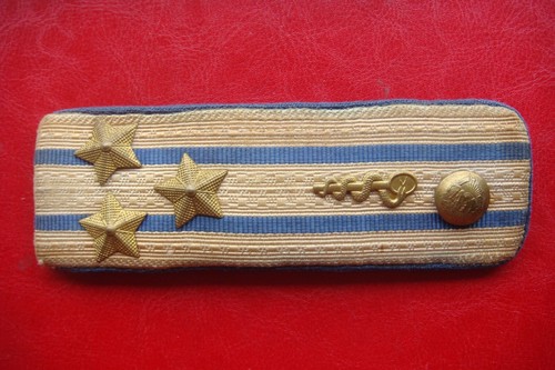 ROMANIA COMMUNIST RSR STATE SECURITY Military Doctor Officer Pair of epaulettes - Picture 18 of 19