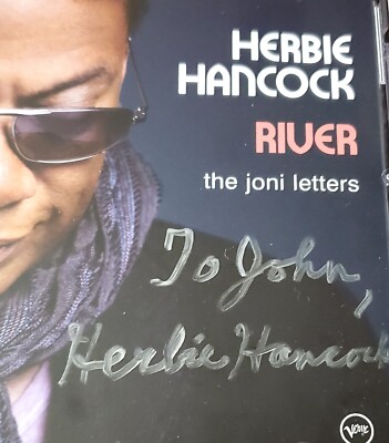 その他  The Joni Letters  Herbie Hancock River: The Joni Letters by Herbie Hancock (CD, 2007) AUTOGRAPHED