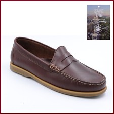 Mocassini da uomo LUMBERJACK Navigator scarpe in vera pelle senza lacci casual