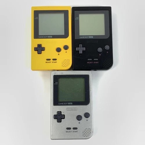Nintendo Gameboy pocket Lot of 3 From  Japan As Is  2587 UT