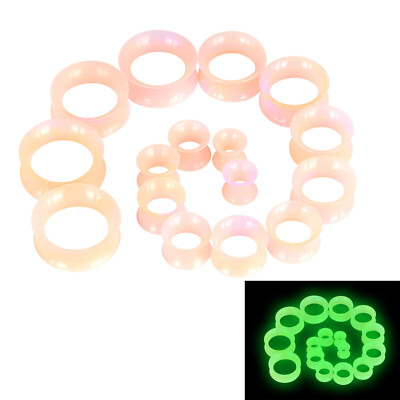 Silicone Tunnel Flesh Piercing Orecchio Plug Flessibile Morbido