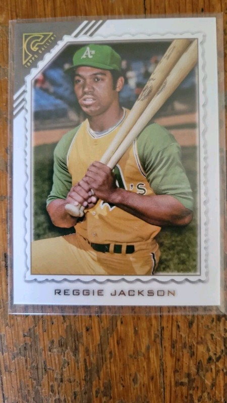 2022 Topps Gallery Reggie Jackson Andrew Benintendi Nick Castellanos Joey Bart