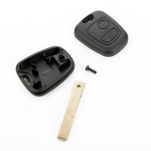 Chiave di Scorta Radio Chiave - Alloggiamento Con Anello per Citroen Modelle - Picture 2 of 10