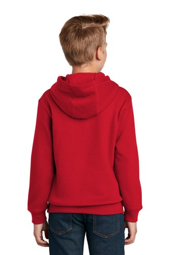 Sport-Tek YST254 Youth Updated Fit Long Sleeve Pullover Hoodie Sweatshirt - Picture 39 of 58