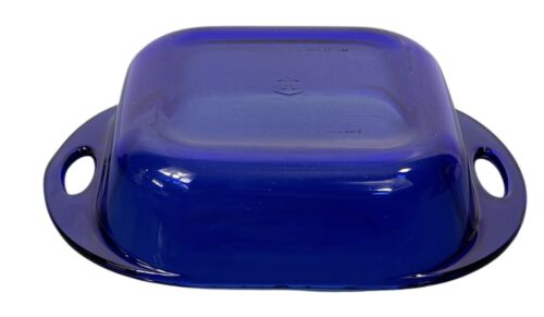 Anchor Hocking Colbalt Blau Quadratisch Backform 2 Quart 2 L Glas Kasserolle 8x8X2" - Bild 12 von 21