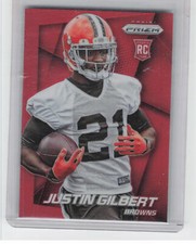 2014 Panini Prizm #222 Justin Gilbert Red Prizm