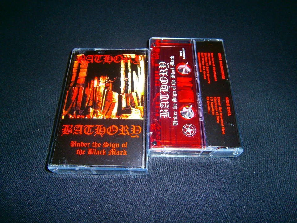 BATHORY - Under the Sign of the Black Mark. Tape - Image 3 of 4