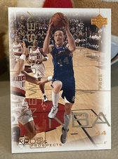 NBA 2000-01 Upper Deck Pros Prospects New Jersey Nets Keith Van Horn Fresh Card