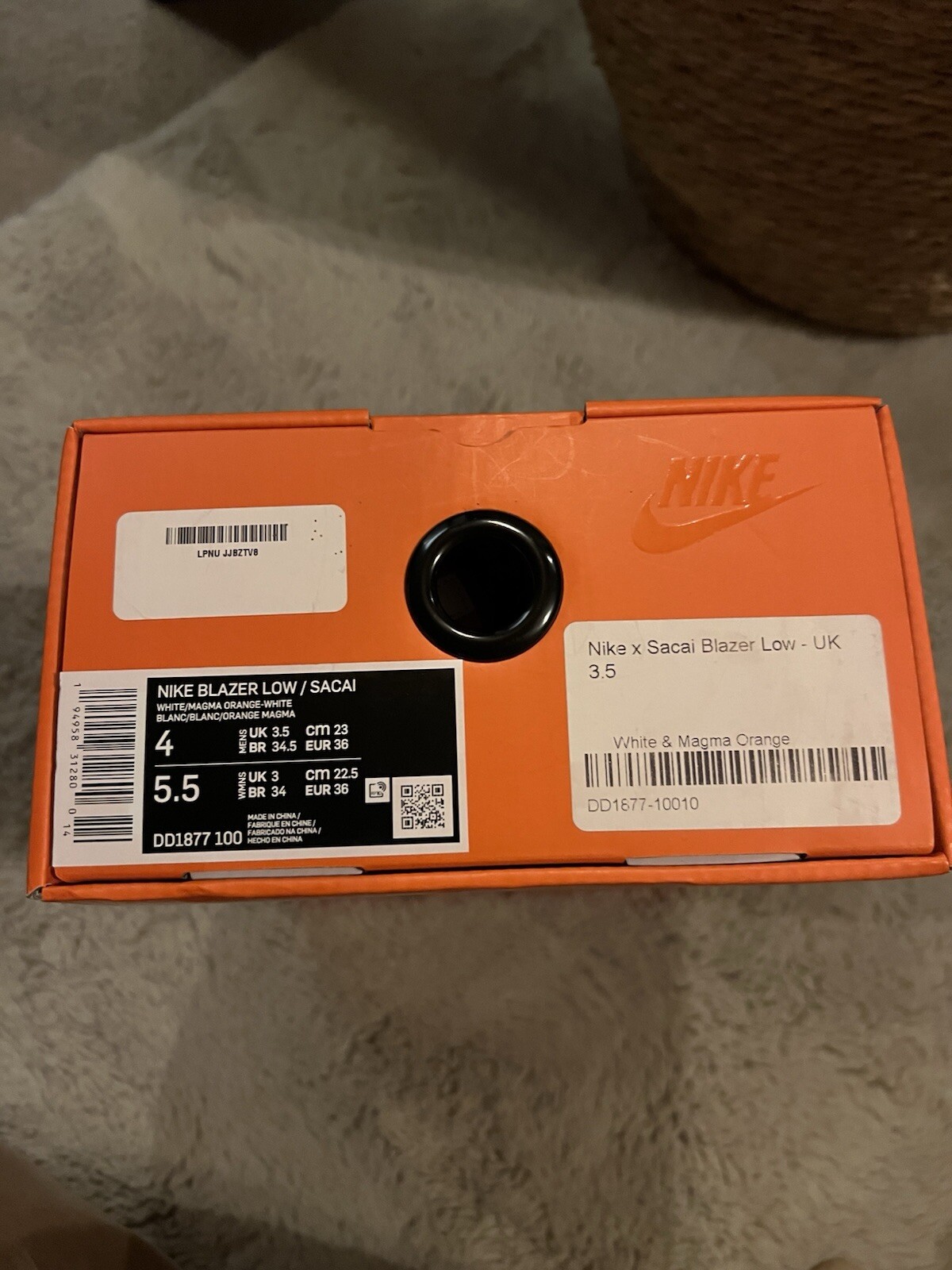 SACAI X NIKE Nike x Sacai Blazer Low