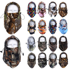 Winter Windproof Camo Hat Balaclava Ski Face Mask for Hunting Cycling Motorcycle
