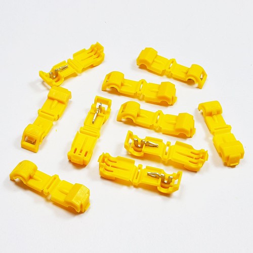 Wire Tap T-Tap Low Voltage Insulated Connector Terminals Crimp Scotchlock - Picture 11 of 13