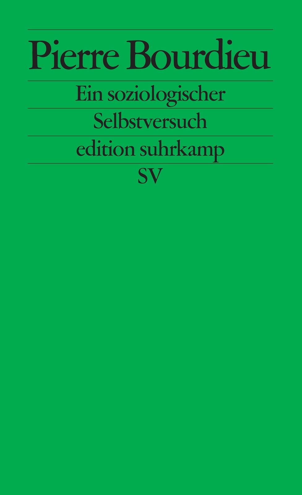 Thumbnail - Pierre Bourdieu. Ein Soziologischer Selbstversuch, Pierre Bourdieu