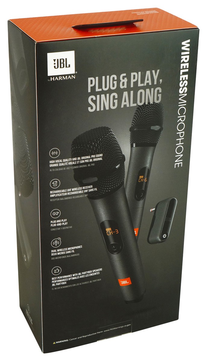 JBL PartyBox Wireless Mic 2本セット Amazon.com: JBL Wireless Two Microphone System with Dual