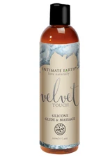 Intimate Earth Velvet Touch Silicone Glide & Massage Oil  2 oz