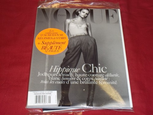 2004 MAY VOGUE PARIS MAGAZIN - NATASHA POLY COVER - HIGH FASHION - RC 191