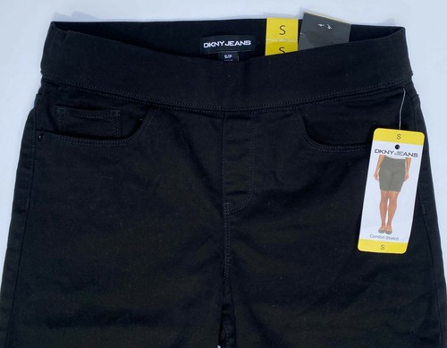 DKNY Jeans Ladies Bermuda Shorts Pull On Elastic Waistband Stretch S M L BNWT - Picture 13 of 34
