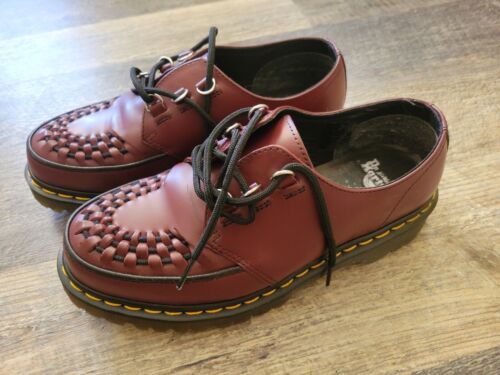 Dr. Martens Creepers Burgundy Women's Size 7 /UK 5 - Zdjęcie 1 z 6