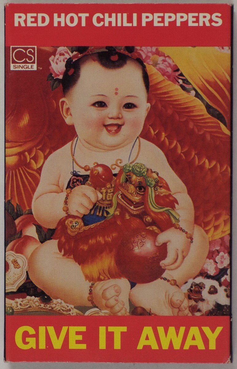 RED HOT CHILI PEPPERS: Give it Away US WB Cassette Single Rare +