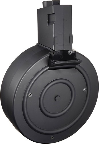 Tokyo Marui No.163 Drum Magazine 400rd MP5 AEG HC Airsoft Genuine Japan - Picture 2 of 3