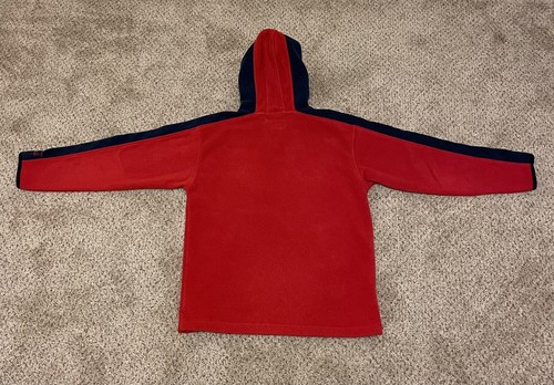Vintage Cleveland Indians Size Medium Starter Fleece Pullover 90's 1/4 Zip - Picture 8 of 8