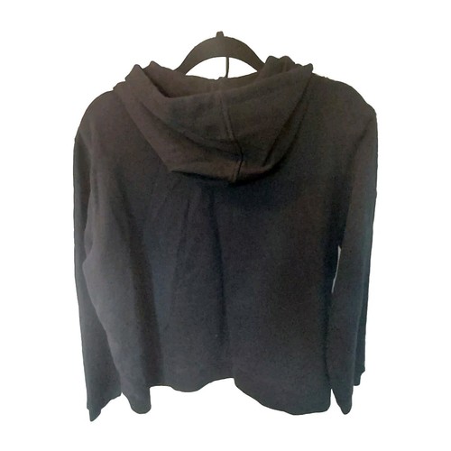 Tantrums Black Halloween Hoodie Women's Size Large Full Zip Embroidered - Picture 3 of 12