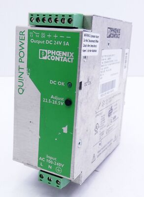 Phoenix Contact QUINT-PS-100-240AC/24DC/5 2938581 Rev: 04 Netzteil -used-