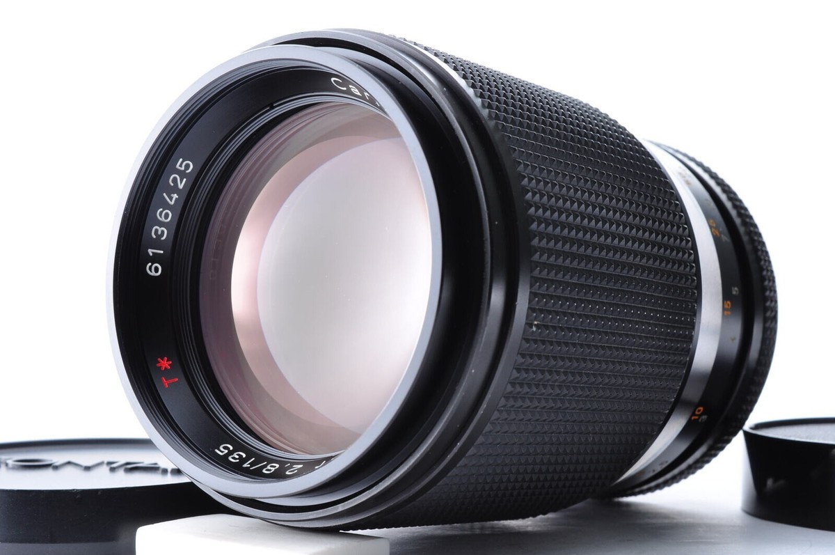 美品 Contax Carl Zeiss Sonnar T* 2.8/135 Contax Carl Zeiss Sonnar T* 135mm F/2.8 MMJ Lens for CY